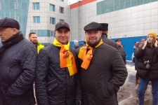 На праздник все пришли в хорошем настроении